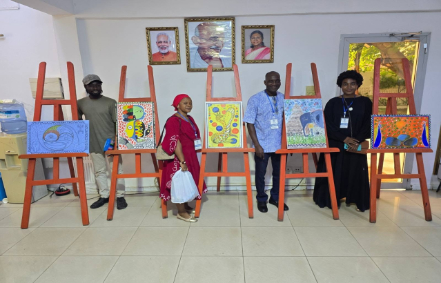 Online Workshop on Madhubani painting and Viksit Bharat painting competition held at the Chancery on (11 August 2026)